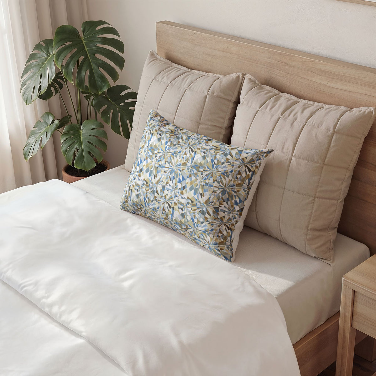 Cotton Pillow Sham "CELESTIAL"
