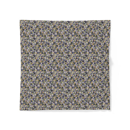 Cotton Duvet Cover "LATTICE" col. Moss Behaving