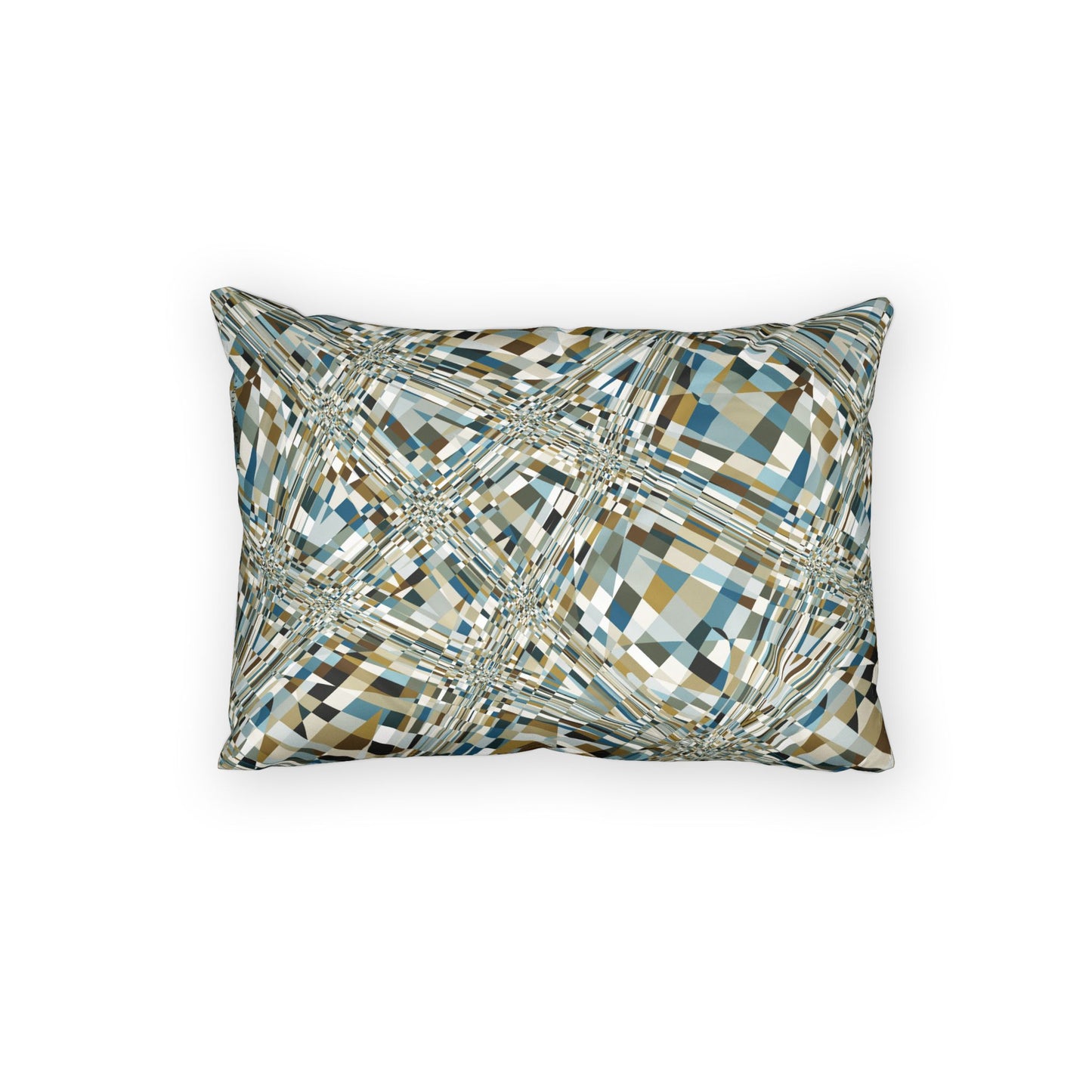 Cotton Pillow Sham "SLICE" col. Mint Chocolate