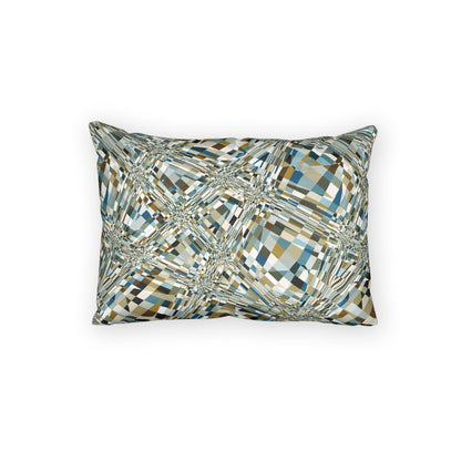 Cotton Pillow Sham "SLICE" col. Mint Chocolate