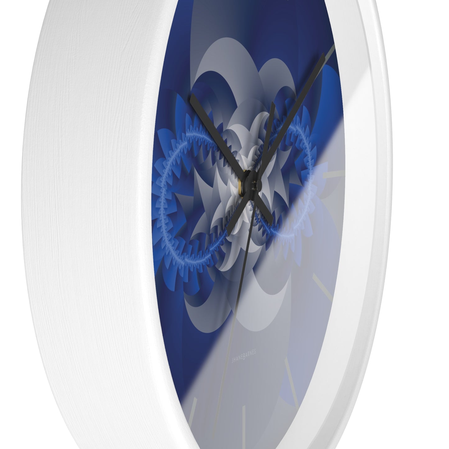 "INFINITY"  col True Blue, a Jhane Barnes custom designed Wall Clock