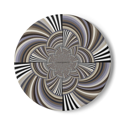 Ceramic Coaster "STRIPE INVERSION"