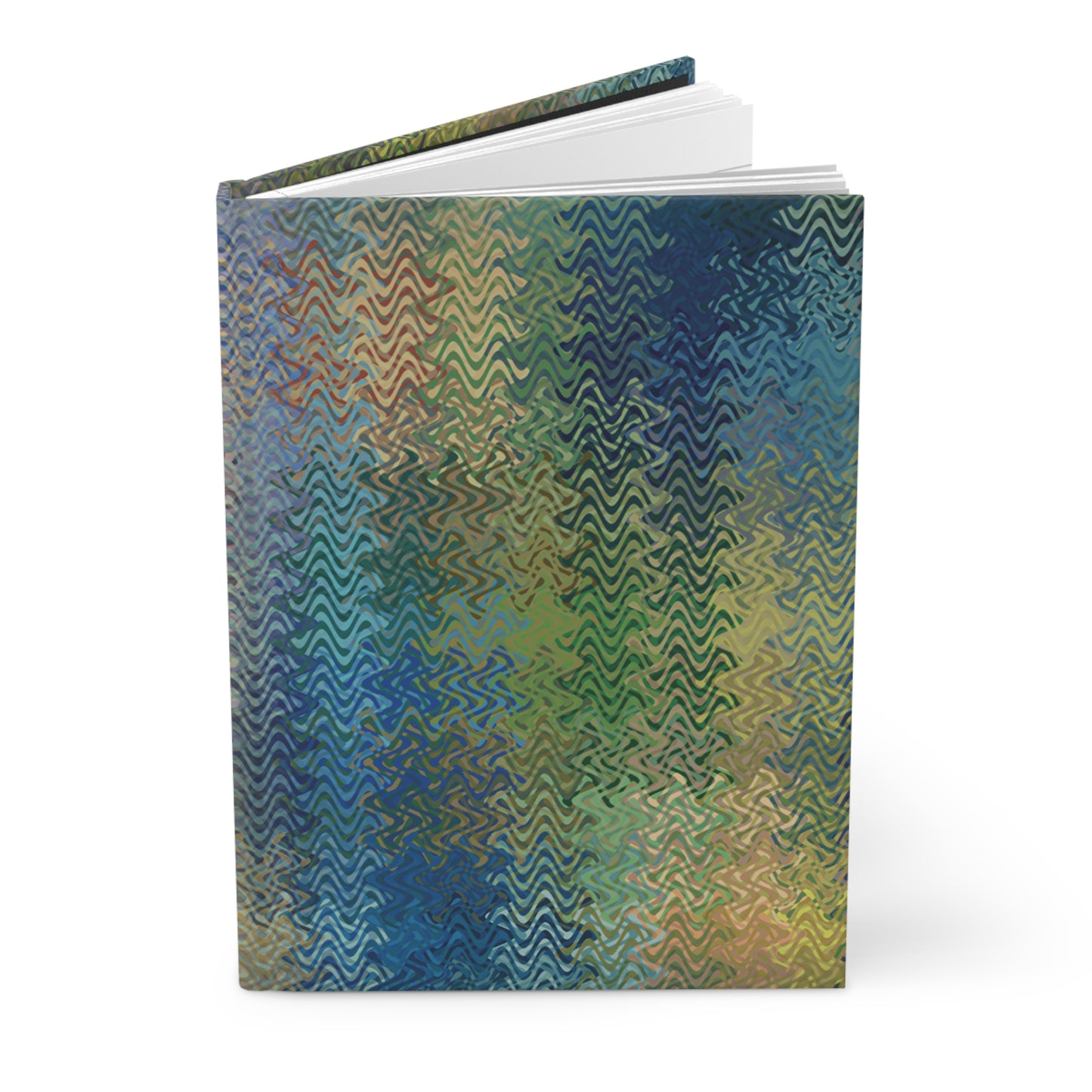 Hardcover Journal Notebook "WAVY WEAVE"