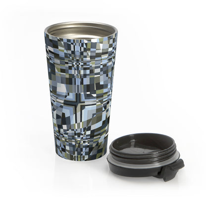 Stainless Steel Travel Mug "QUAD"  Col Slate Brigade