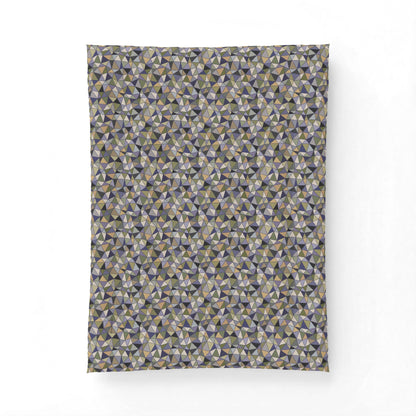 Cotton Comforter "LATTICE" col. Moss Behaving
