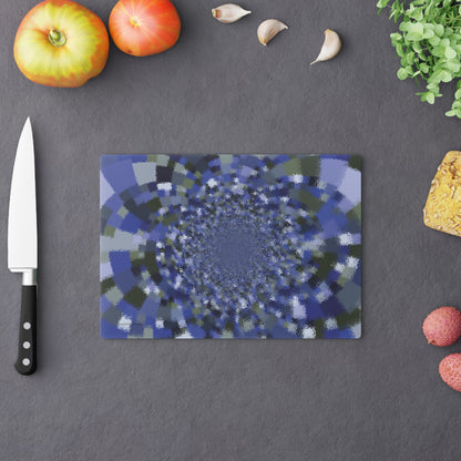 Cutting Board - Serving Board  "SCHATT"  col. Cobalt Blue