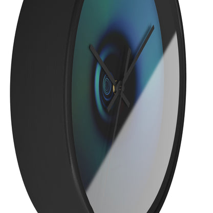 Wall Clock "LONELY SYSTEM" (no lines-nor numbers)