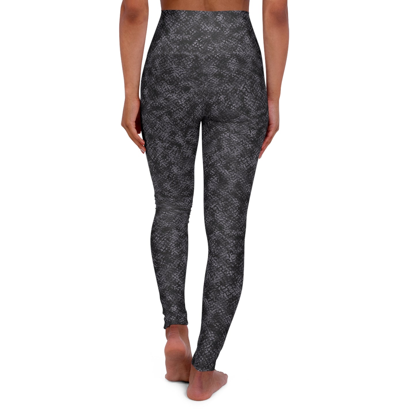 High Waisted Yoga Pants "MEZZO" col Tint, Jhane Barnes custom design