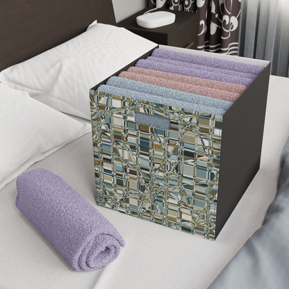 Felt Storage Box "GRIDWRAP" Mint Chocolate (1 box/no furniture)