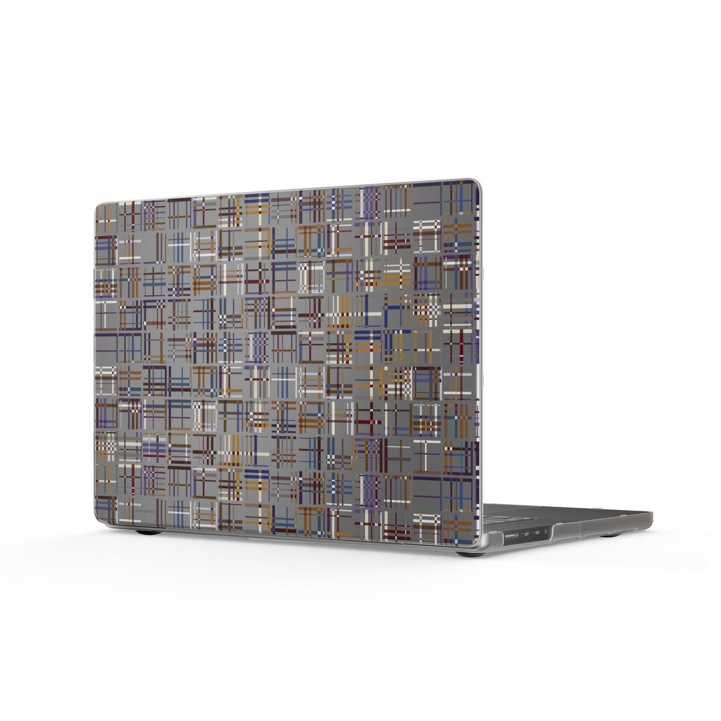 Macbook cover "BOX STUDY" (Partial Transparency)