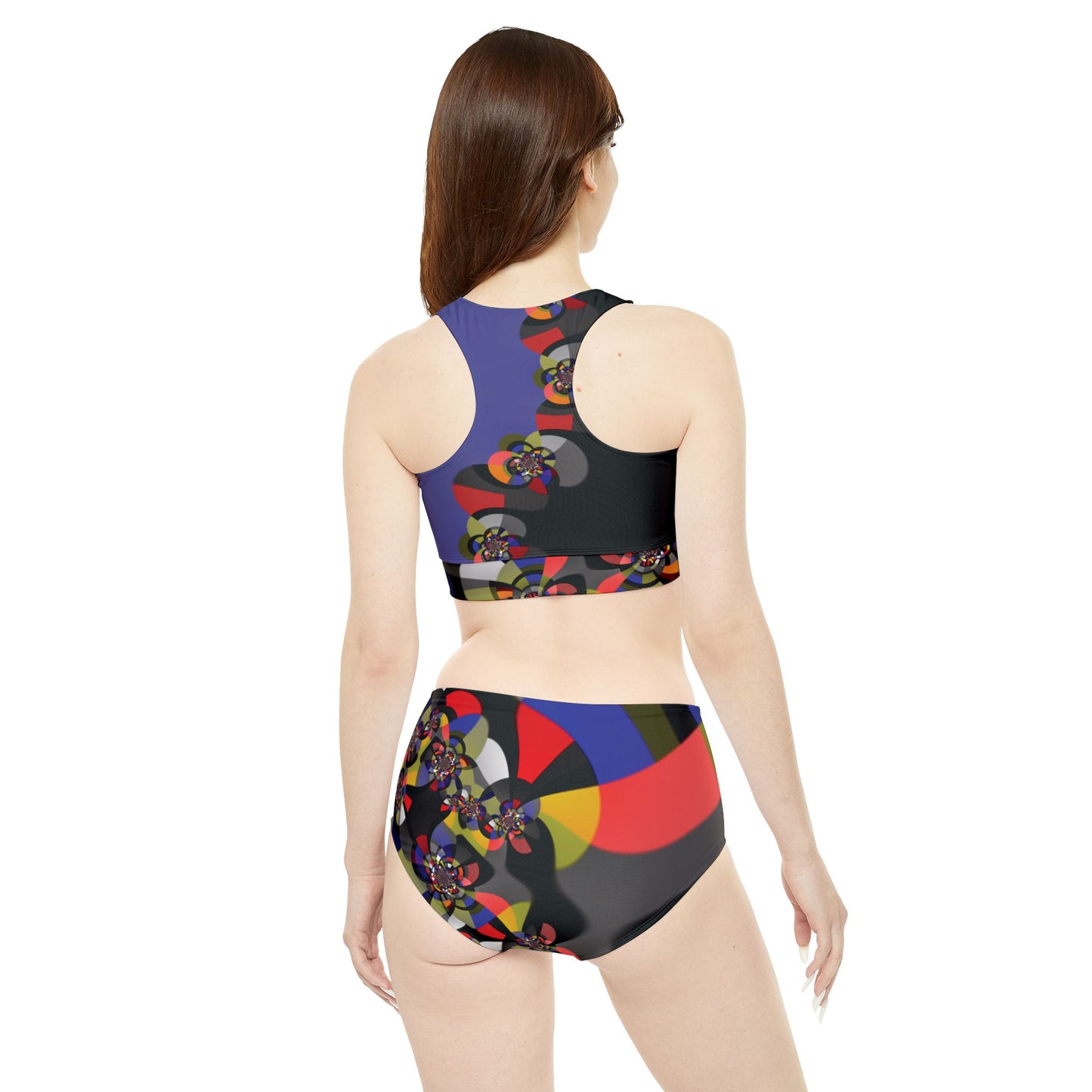 Sporty Bikini Set "MONDRIAN SPACE"