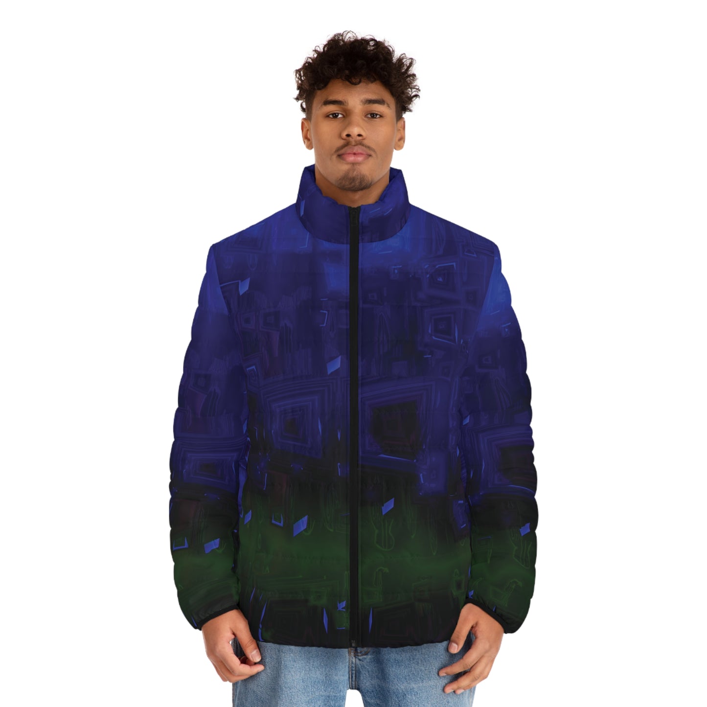 Men's Puffer Jacket "QUADVOIDS"