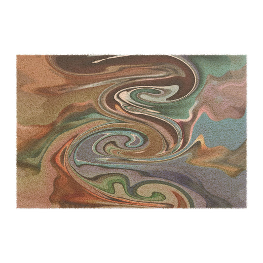 "CENTRAL SWIRL" - Doormat