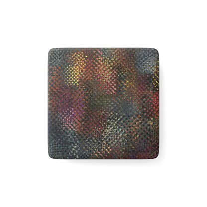 Porcelain Magnet, Square "PAINTED DESERT"