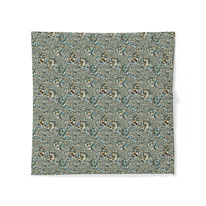 Cotton Duvet Cover "SLICE" col. Mint Chocolate