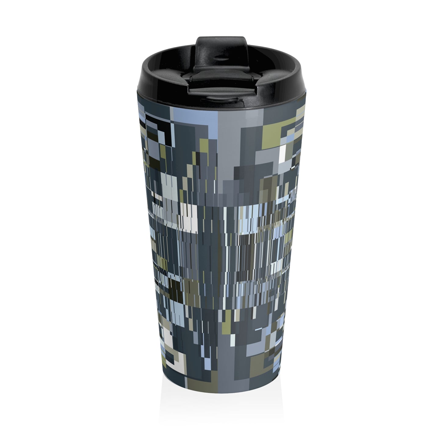 "SUSPENSION"  Col New Army - Stainless Steel Travel Mug