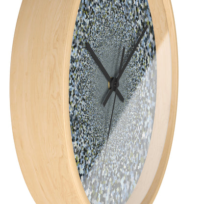 Wall Clock "SCHATT INVERSION" col. Slate Brigade