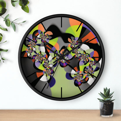 "MONDRIAN"  Jhane Barnes custom designed Wall Clock