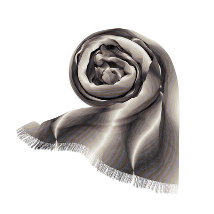 Light Scarf "TAPER" col. Neutral