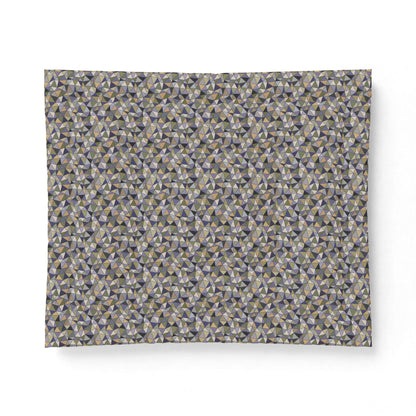 Cotton Comforter "LATTICE" col. Moss Behaving