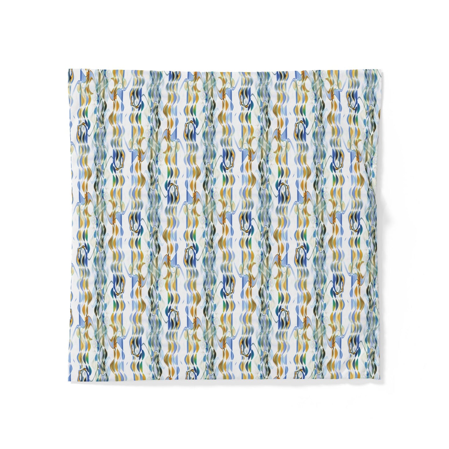 Cotton Duvet Cover "SMOKEY STRIPE"