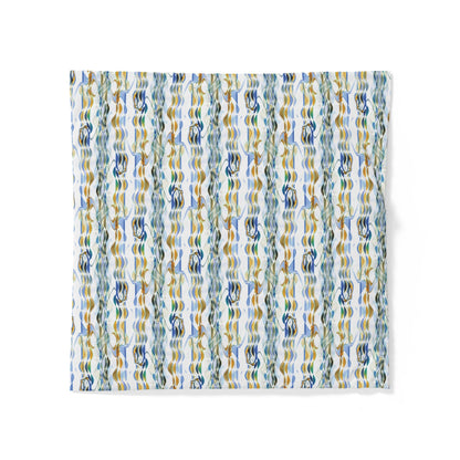 Cotton Duvet Cover "SMOKEY STRIPE"