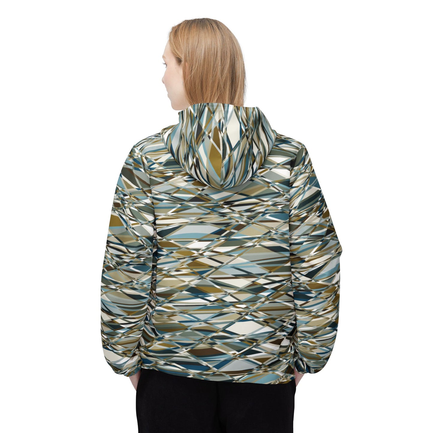 Windbreaker Jacket "THAT'S A WRAP" col. Mint Chocolate