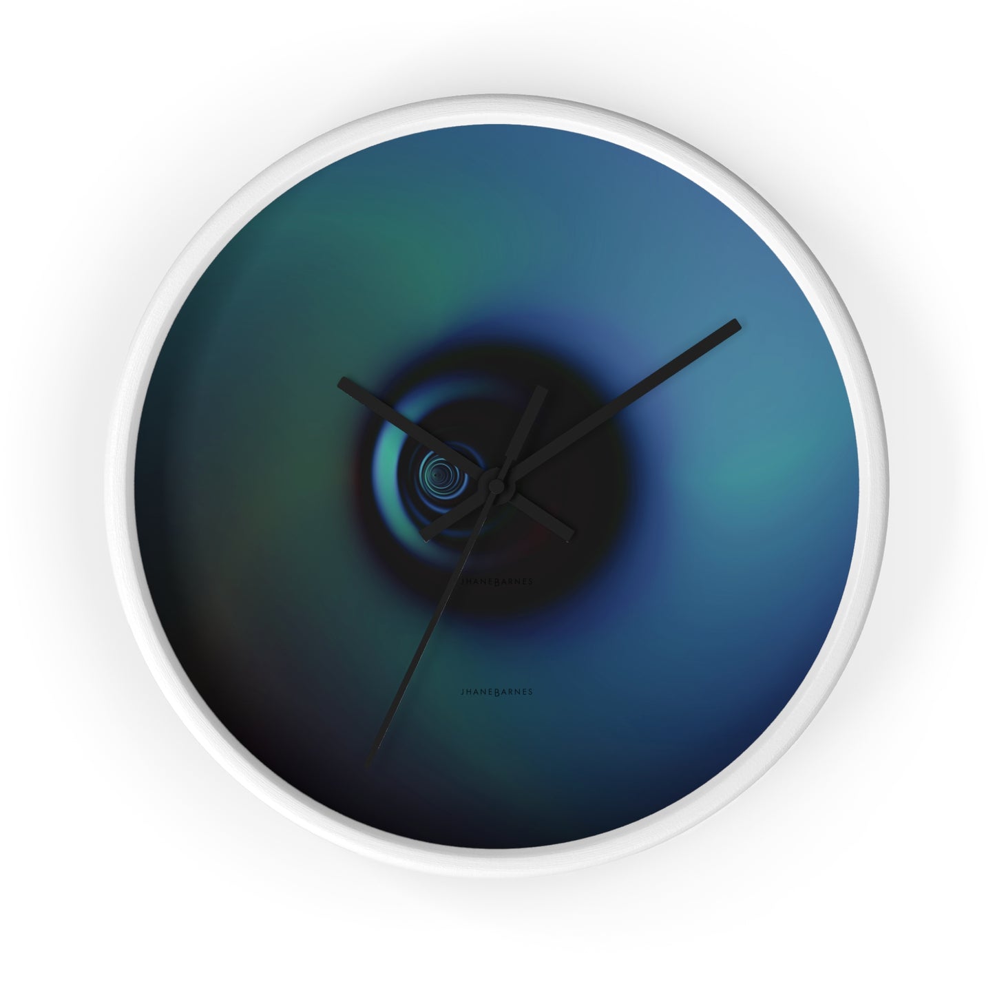 Wall Clock "LONELY SYSTEM" (no lines-nor numbers)