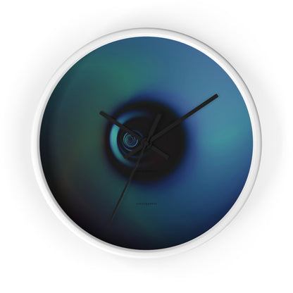 Wall Clock "LONELY SYSTEM" (no lines-nor numbers)
