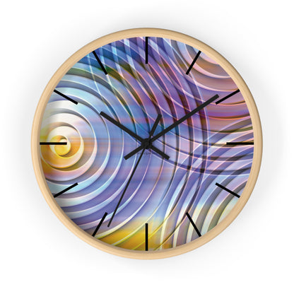 "ECHO" JB custom designed Wall Clock. *Click to select your base color + hands that best matches your space