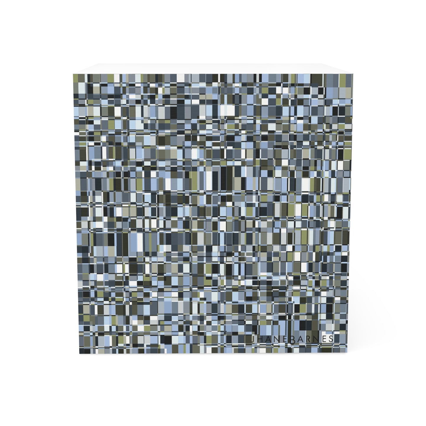 Note Cube "MM SQUARES" col. Slate Brigade