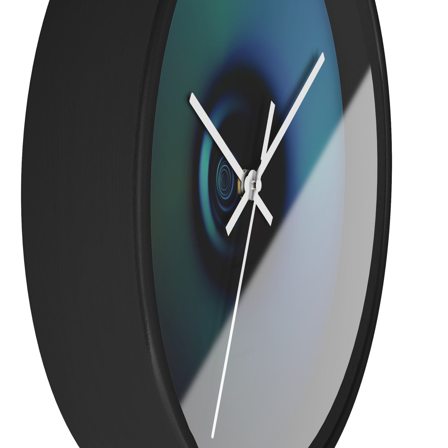 Wall Clock "LONELY SYSTEM" (no lines-nor numbers)