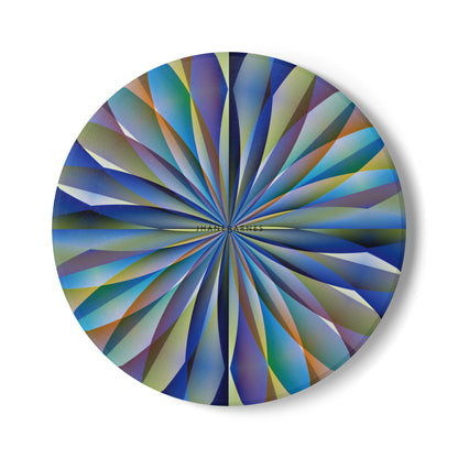 Ceramic Coaster "DIAMOND FLOWER"