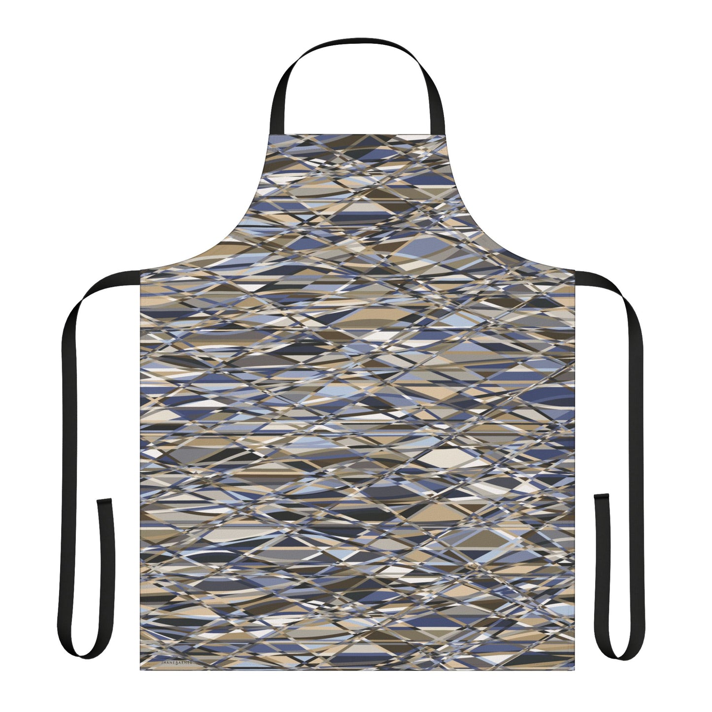 Apron, Jhane Barnes design "THAT'S A WRAP" col. Neutral nexus