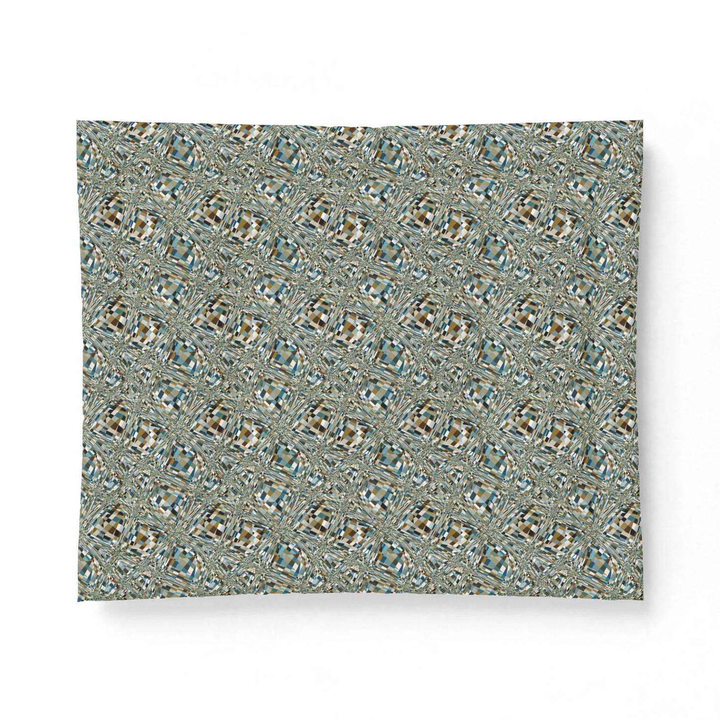 Cotton Comforter "SLICE" col. Mint Chocolate