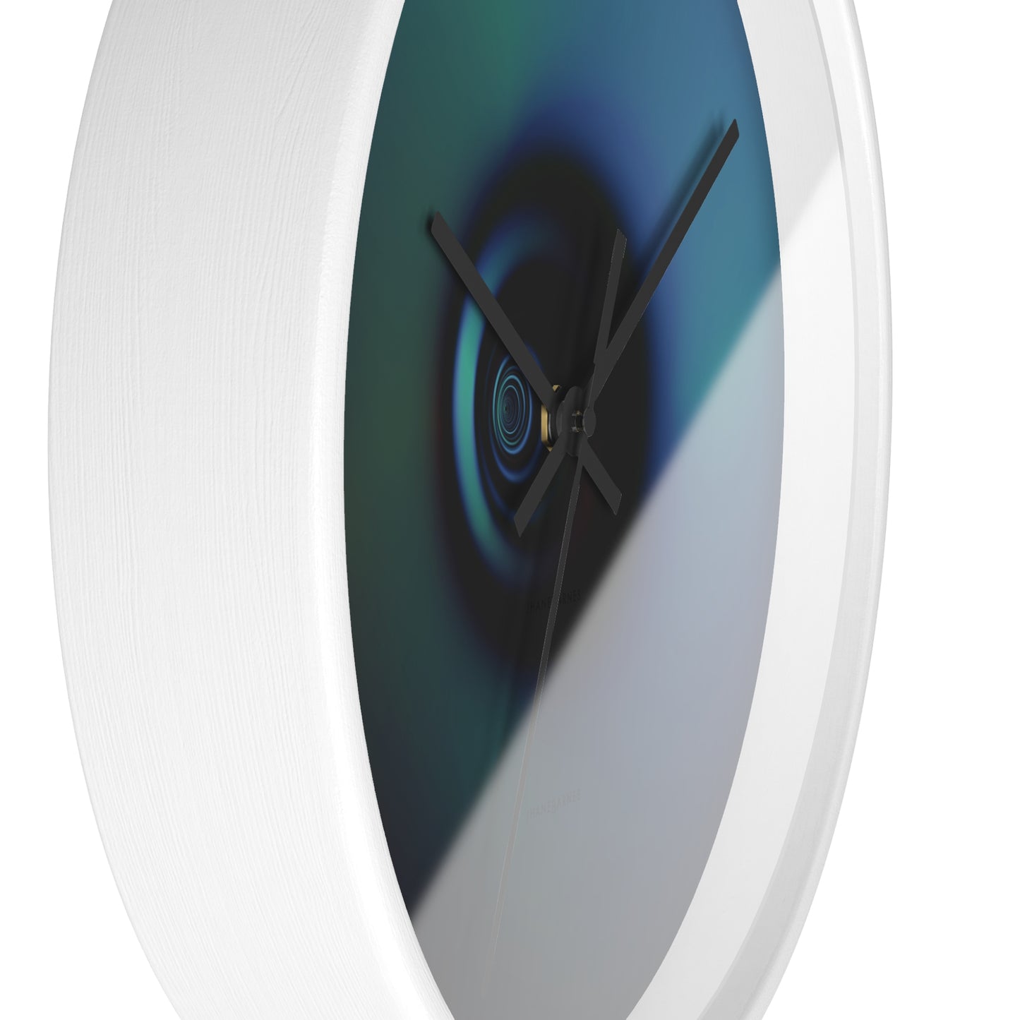 Wall Clock "LONELY SYSTEM" (no lines-nor numbers)
