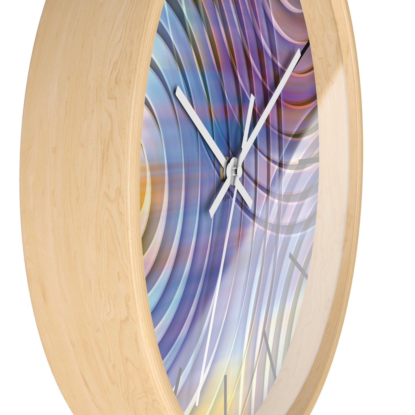 "ECHO" JB custom designed Wall Clock. *Click to select your base color + hands that best matches your space