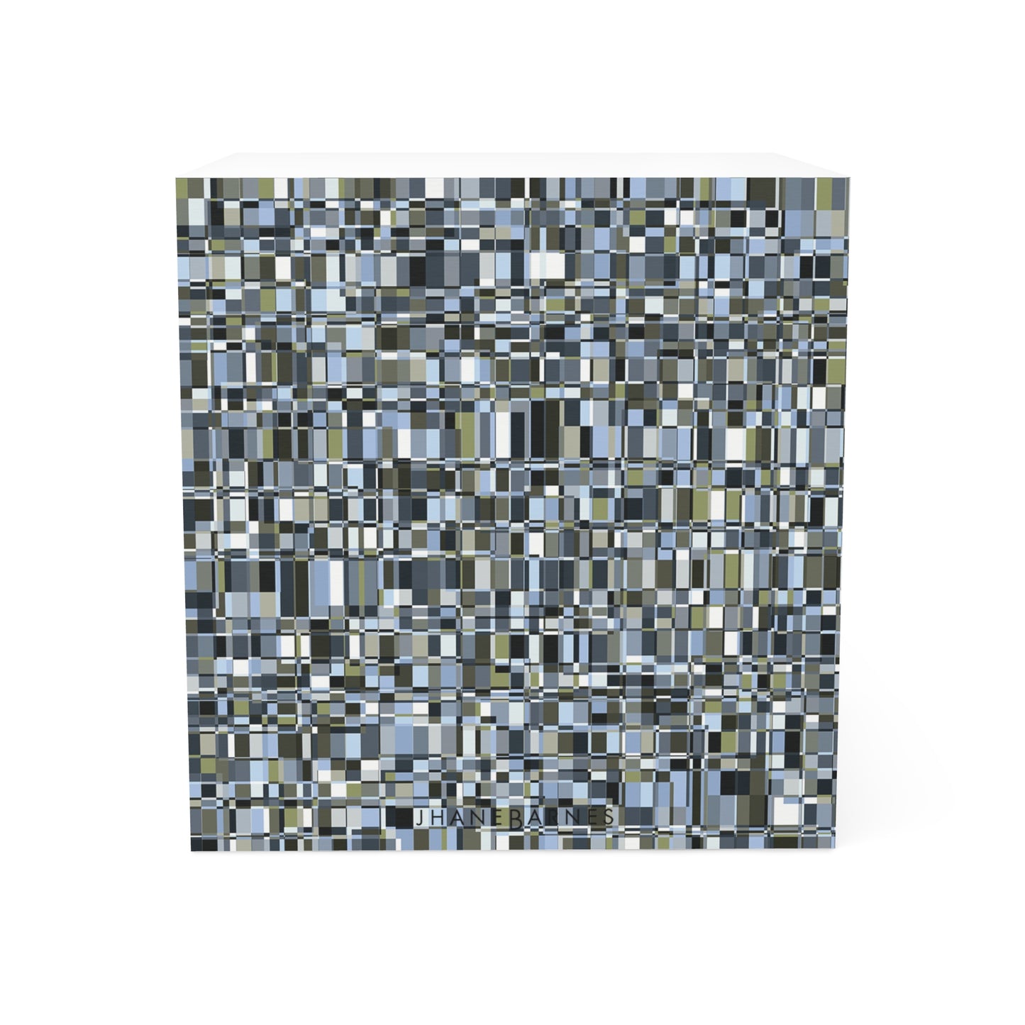 Note Cube "MM SQUARES" col. Slate Brigade