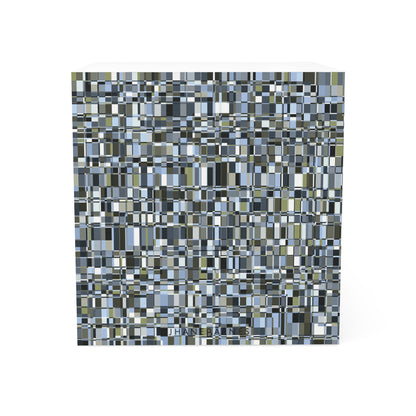 Note Cube "MM SQUARES" col. Slate Brigade