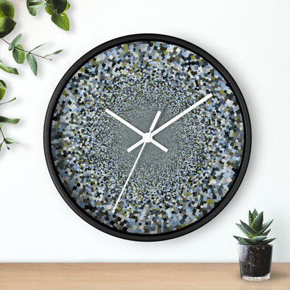 Wall Clock "SCHATT INVERSION" col. Slate Brigade