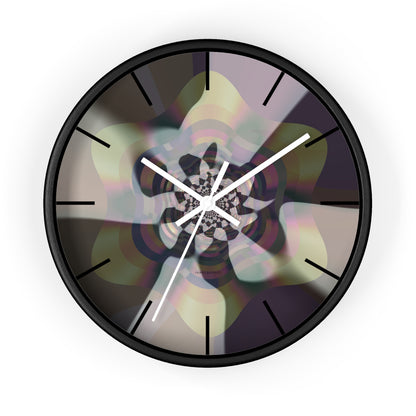 "TRIPPED SYMMETRY" JB custom designed Wall Clock