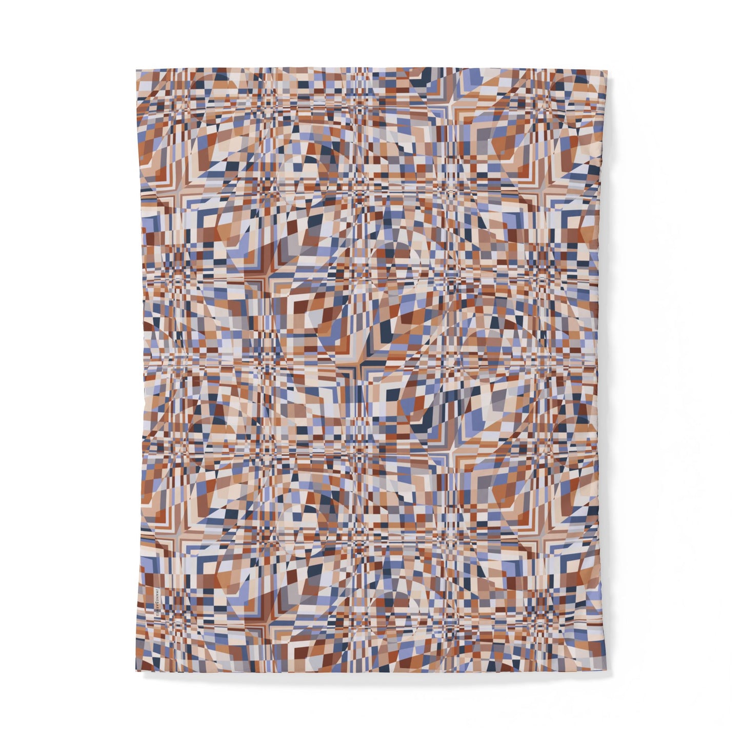 Cotton Duvet Cover "QUAD" col. Mirage