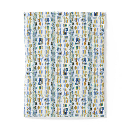 Cotton Duvet Cover "SMOKEY STRIPE"