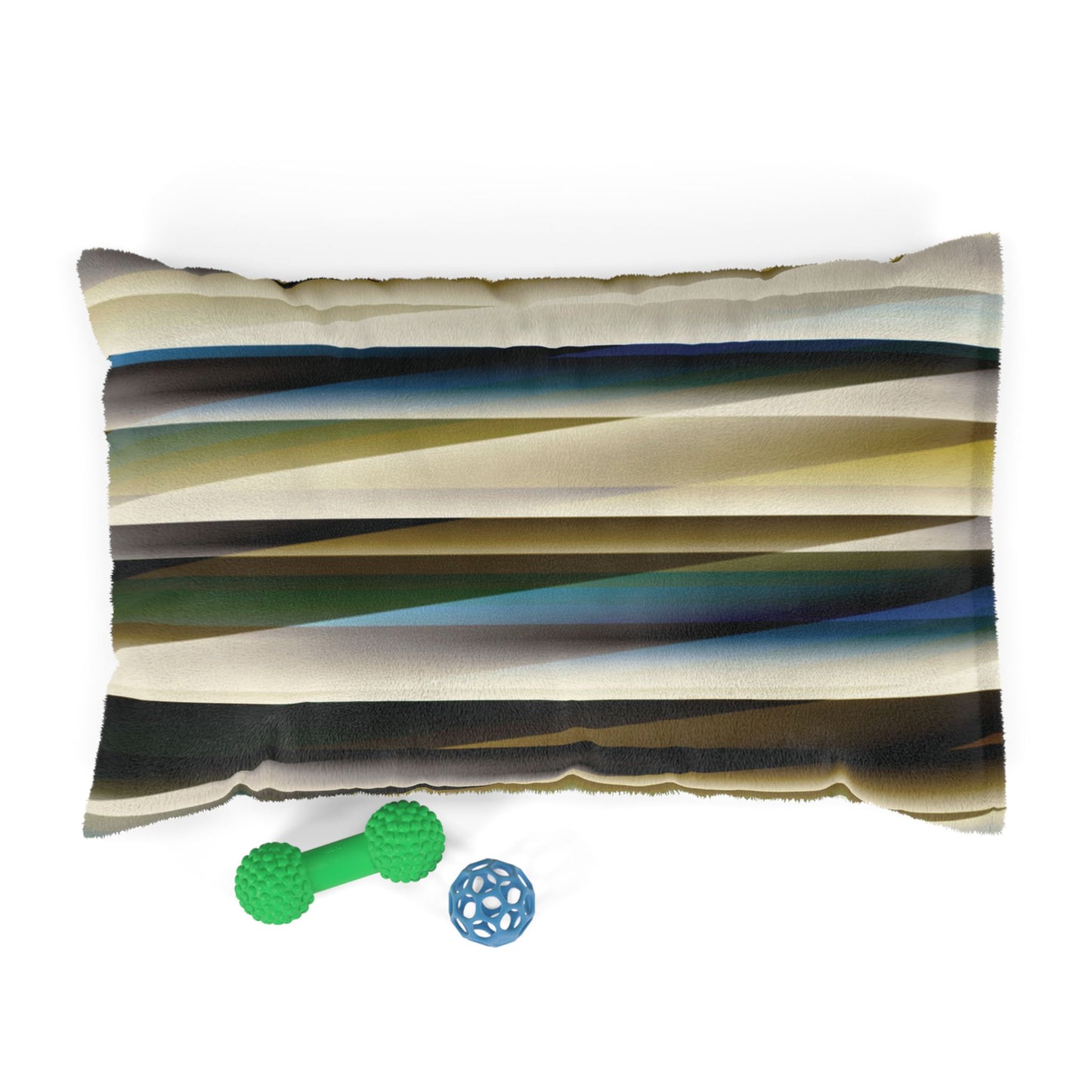 Stylish Abstract Pet Bed for Modern Home Décor "Desert Sands"