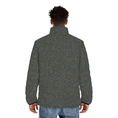 Men's Puffer Jacket "TEXTURE" col-24. Jhane Barnes custom deisgn