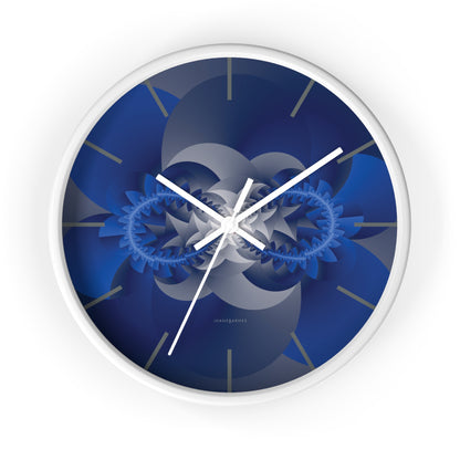 "INFINITY"  col True Blue, a Jhane Barnes custom designed Wall Clock