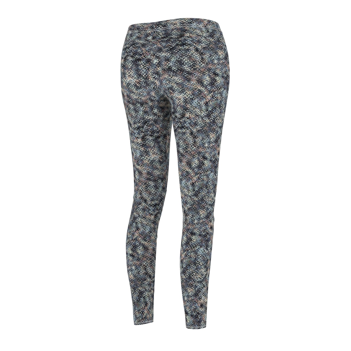 Women's Cut & Sew Casual Leggings "MEZZO" col. Pink Cloud