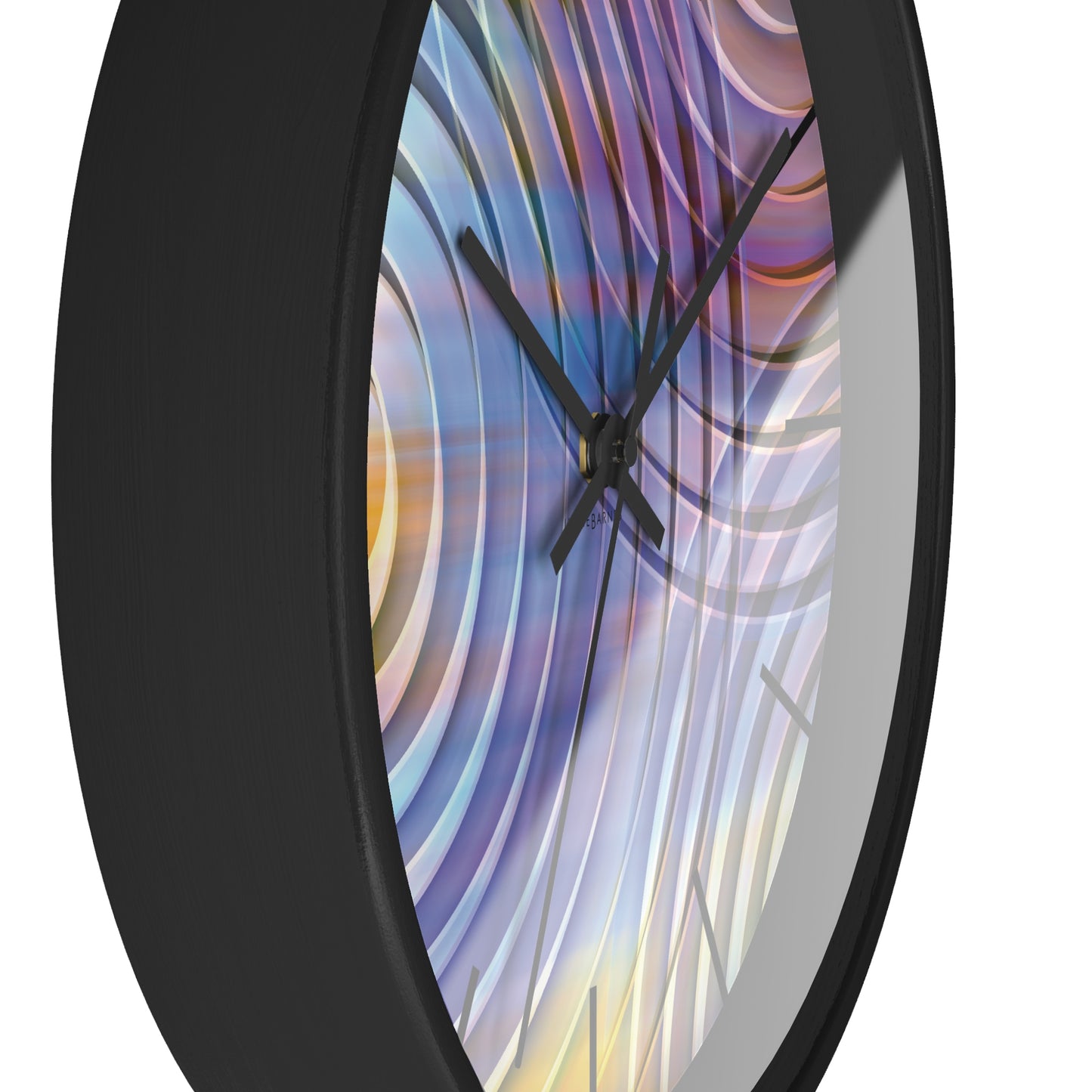 "ECHO" JB custom designed Wall Clock. *Click to select your base color + hands that best matches your space