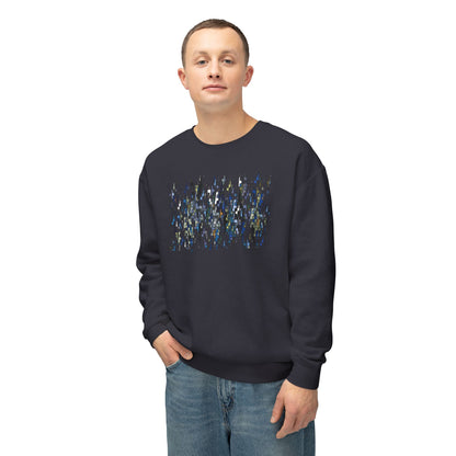 Unisex Lightweight Crewneck Sweatshirt "CIRCUIT"