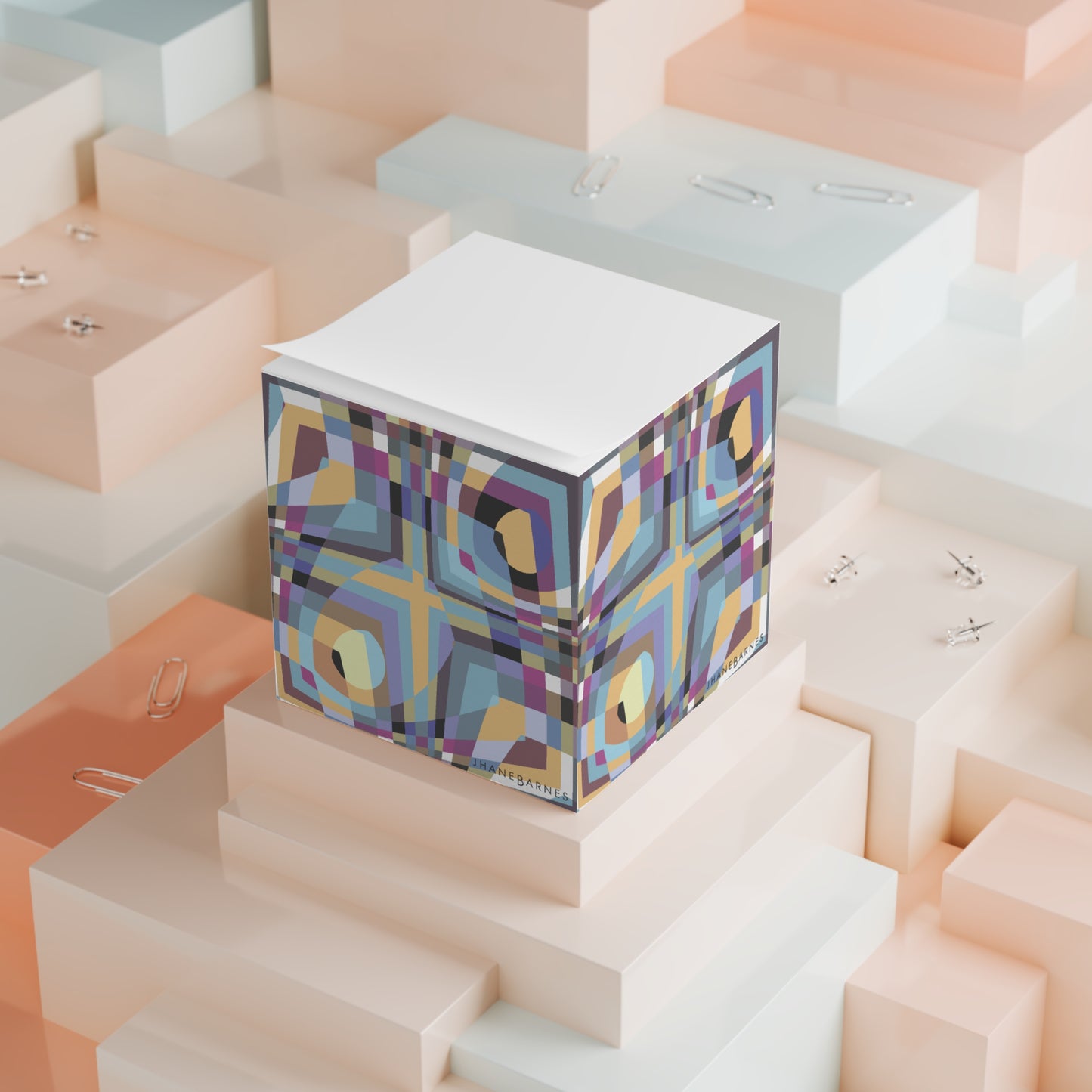 Note Cube "QUAD" col. Highly Meditaded